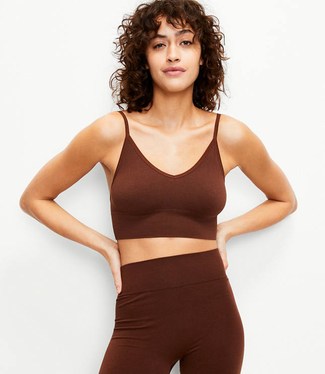 Loft LOFT Daydream Seamless V-Neck Bralette