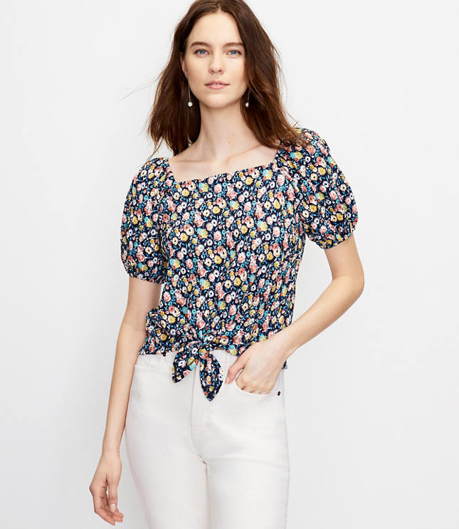 loft petite tops