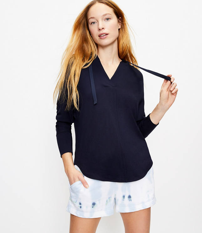 Lou & Grey Signaturesoft Plush Hoodie Top