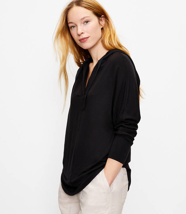 Lou & Grey Signaturesoft Plush Hoodie Top