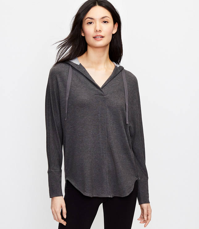 Lou & Grey Signaturesoft Plush Hoodie Top