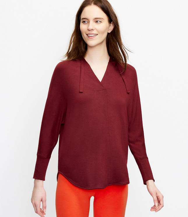 Lou & Grey Signaturesoft Plush Hoodie Top