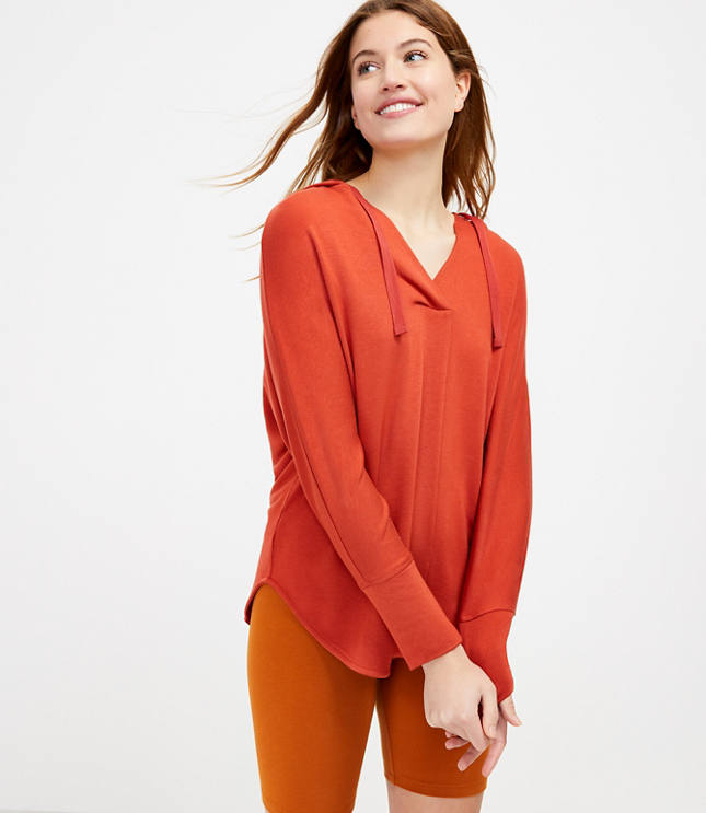 Lou & Grey Signaturesoft Plush Hoodie Top