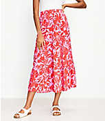 Tropic Tiered Maxi Skirt carousel Product Image 1