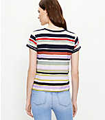 Striped Everyday Crew Neck Tee carousel Product Image 3