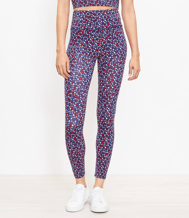 Loft Lou & Grey Star High Rise Essential Leggings