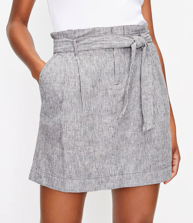 Stripe 2025 paperbag skirt