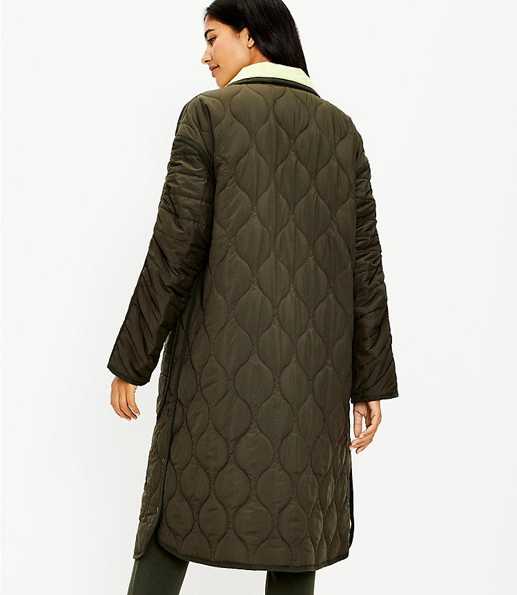 Lou & Grey Quilted Reversible Jacket image number 2