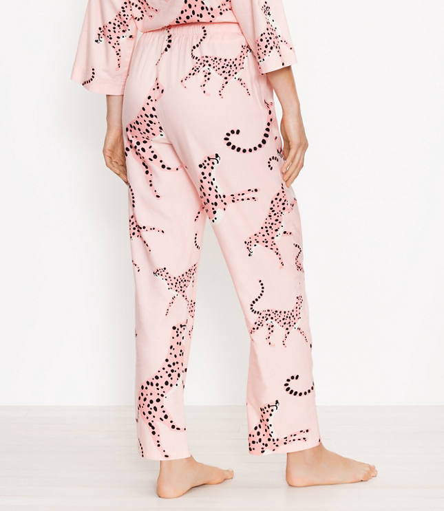 Ann taylor cheetah cheap pajamas