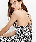Petite Vine Tie Back Strappy Maxi Dress carousel Product Image 2