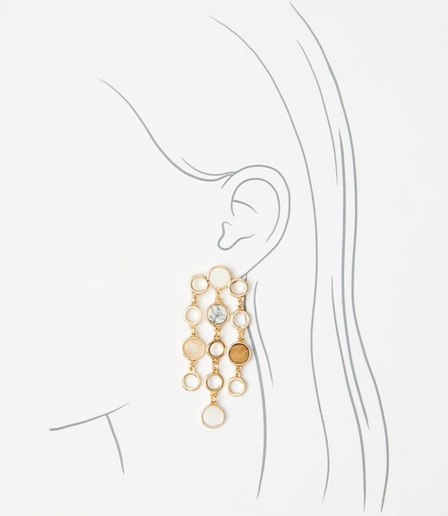 Beach Charm Statement Earrings