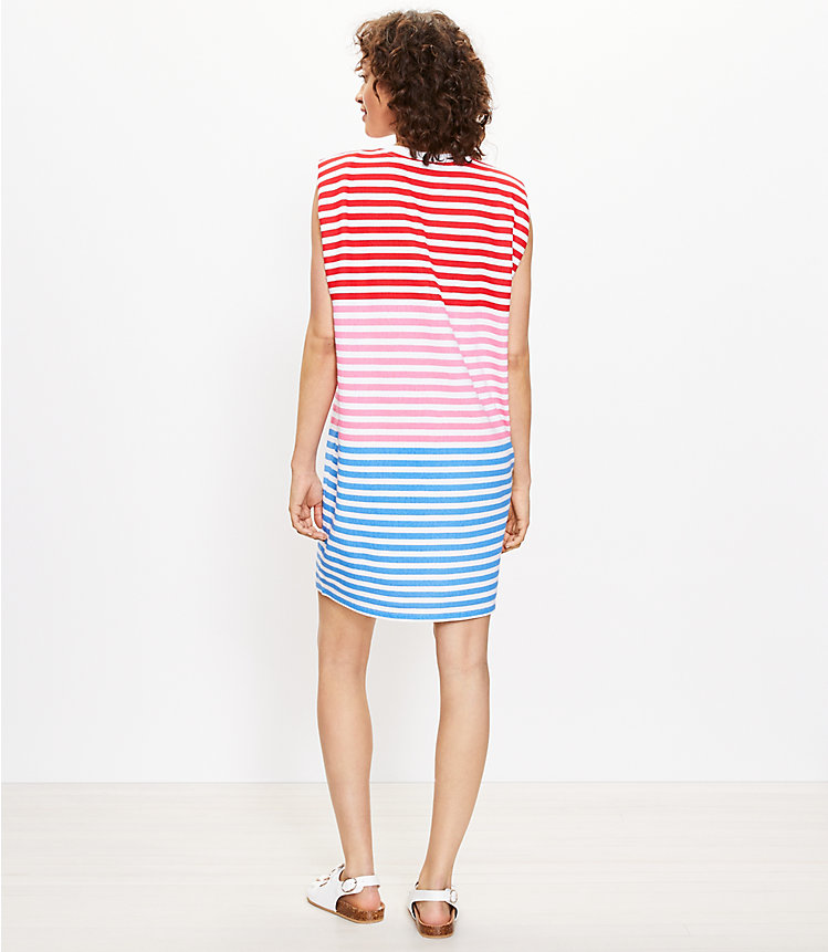Striped Muscle Tee Dress image number 2