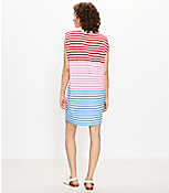 Striped Muscle Tee Dress carousel Product Image 3