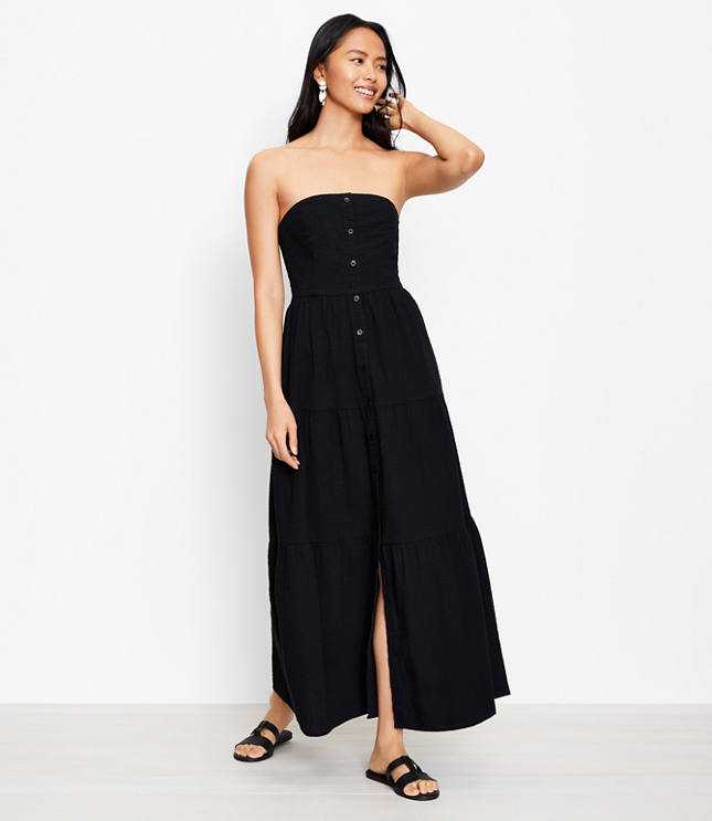 Loft black maxi dress hotsell