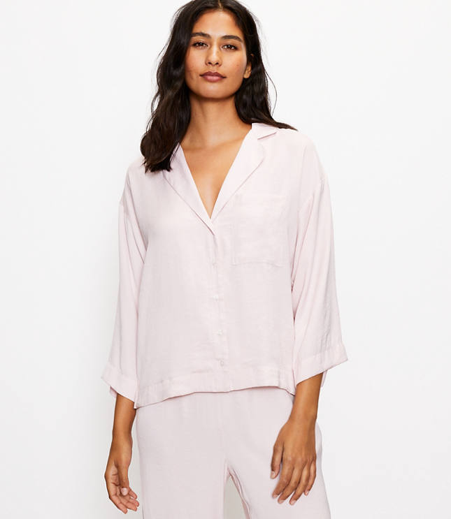 Loft Silky Pajama Top