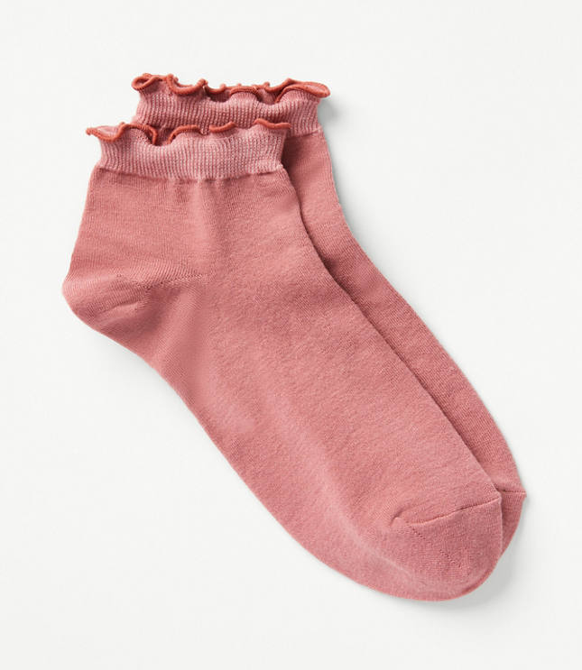 Loft Ruffle Ankle Socks