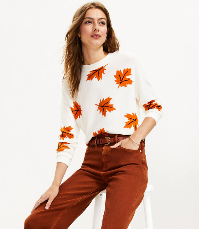 Leafed Sweater