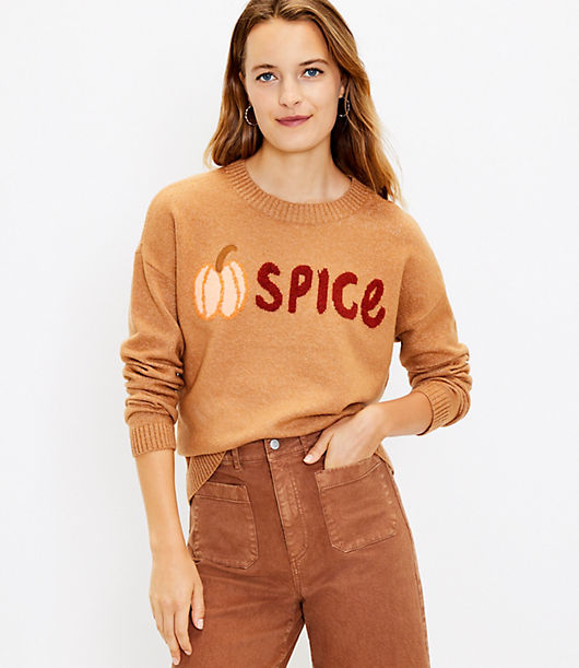 Loft Pumpkin Spice Sweater