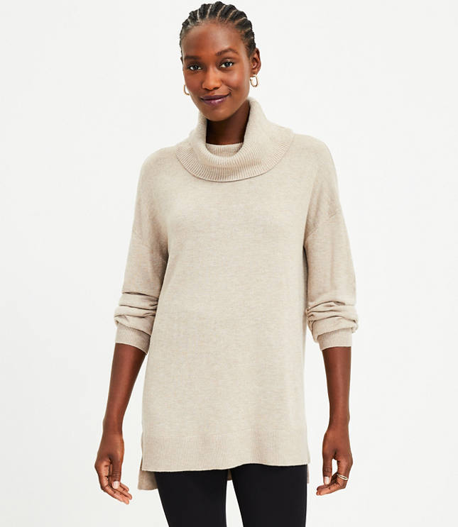 Cowl Tunic Sweater