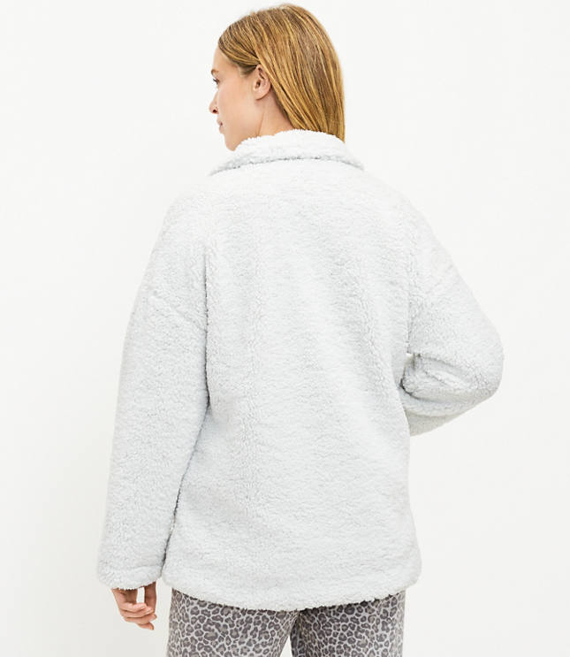 LOFT Lou & Grey Cozy Up Sherpa Jacket - ShopStyle