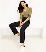 Pull On Straight Pants in Ponte carousel Product Image 2