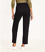 Pull On Straight Pants in Ponte carousel Product Image 3