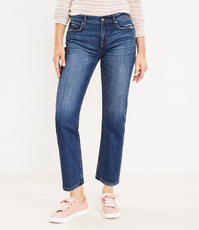 Straight Leg Jeans for Women | LOFT