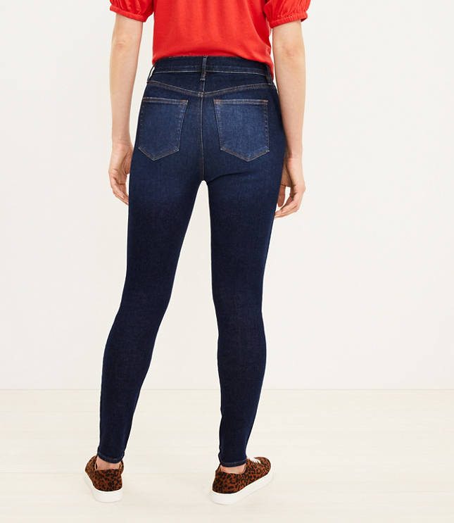 Sculpt Pull-On Jeggings - Ellis Wash