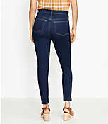 Tall Curvy High Rise Skinny Jeans in Rinse Wash carousel Product Image 2