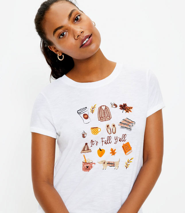 loft crew neck tee