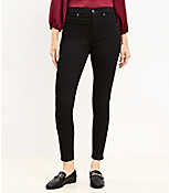 High Rise Skinny Jeans in Black carousel Product Image 1