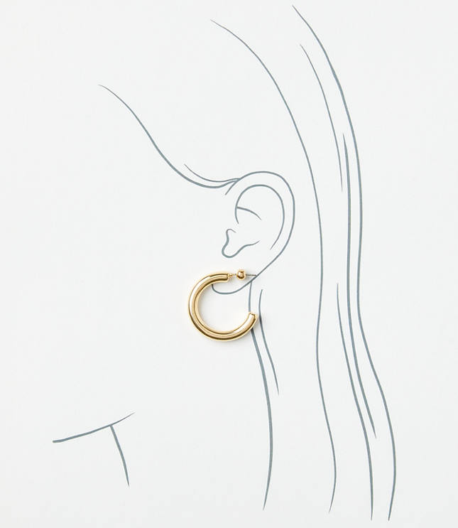 Medium Hoop Earrings