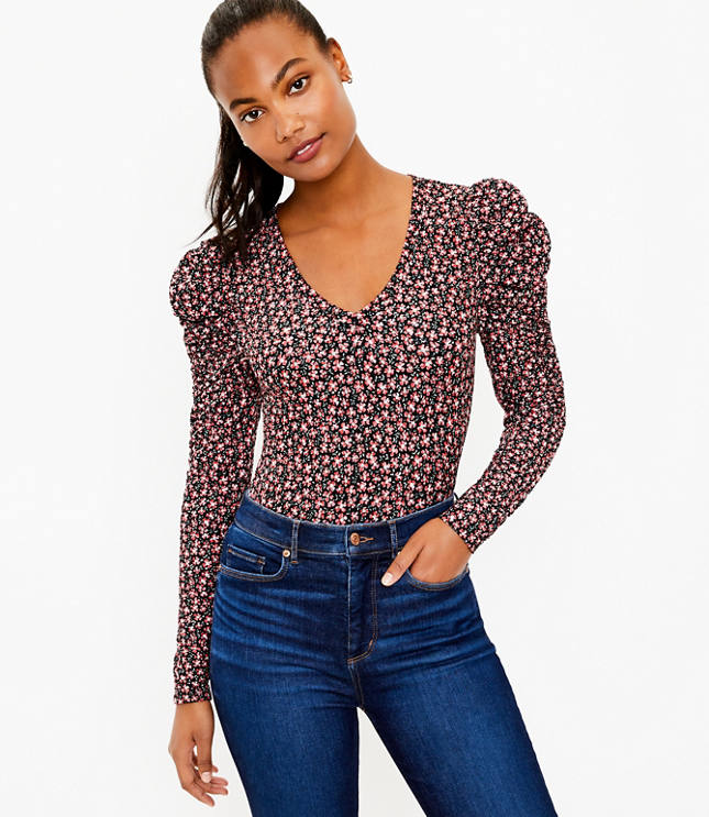 Loft long best sale sleeve tops