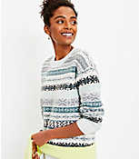 Patchwork Fair Isle Sweater carousel Product Image 2