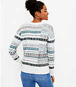Patchwork Fair Isle Sweater carousel Product Image 3