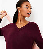 Relaxed V-Neck Sweater carousel Product Image 2