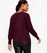 Relaxed V-Neck Sweater carousel Product Image 3