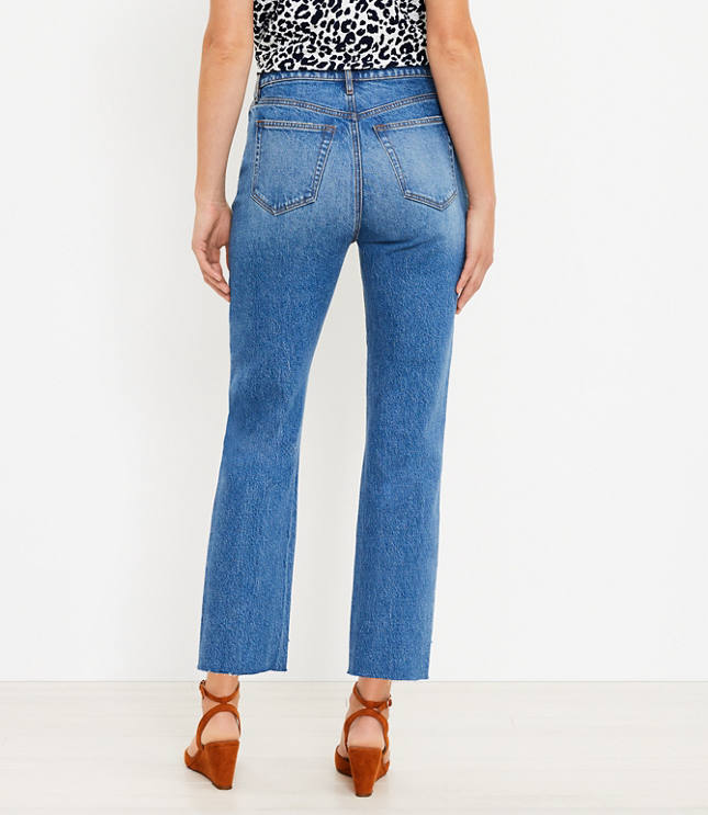 Straight-fit cropped jeans - Women