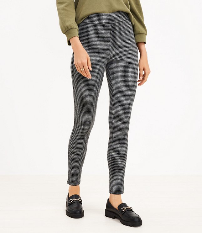 Textured Chilled Out Legging, Houndstooth