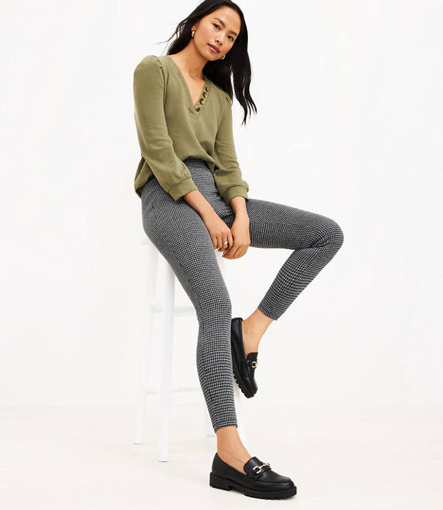 Lou & Grey Houndstooth Ponte Leggings, 22 Fresh Fall Arrivals Your Closet  Is Waiting For — All Under $100