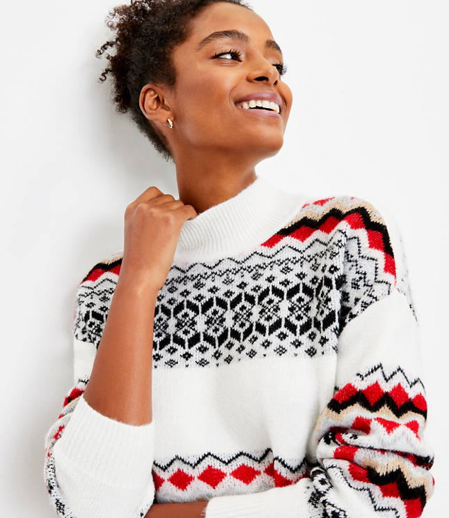 Patchwork Fair Isle Sweater