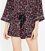 Heart Ruffle Pajama Shorts carousel Product Image 2