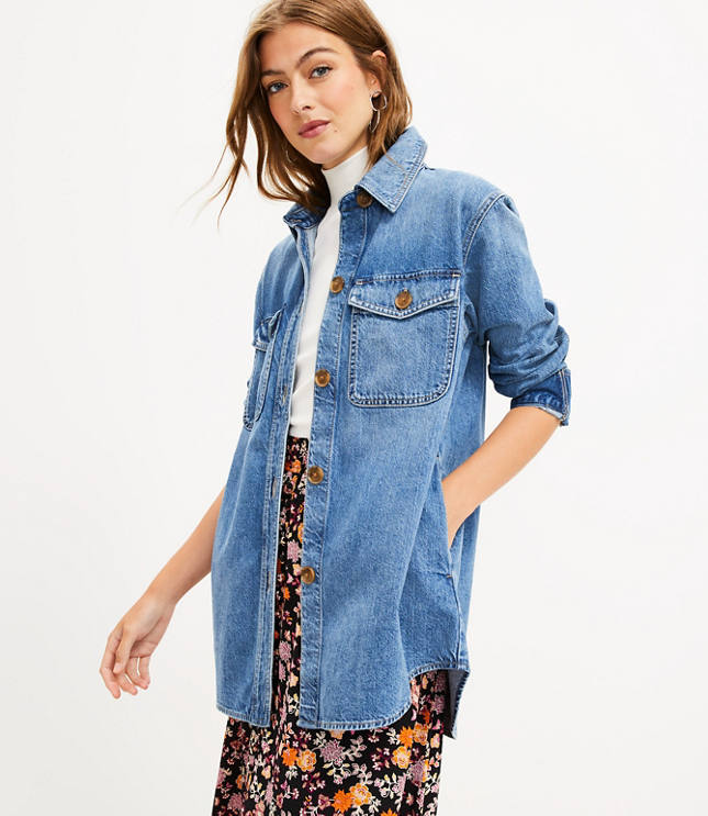 Denim Shirt Jacket