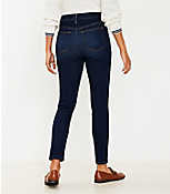 Curvy High Rise Skinny Jeans in Classic Dark Indigo Wash carousel Product Image 2