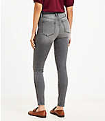 Tall Curvy High Rise Sculpt Jeggings in Light Grey Wash carousel Product Image 2