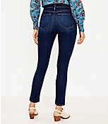 Mid Rise Skinny Jeans in Classic Dark Indigo Wash carousel Product Image 3