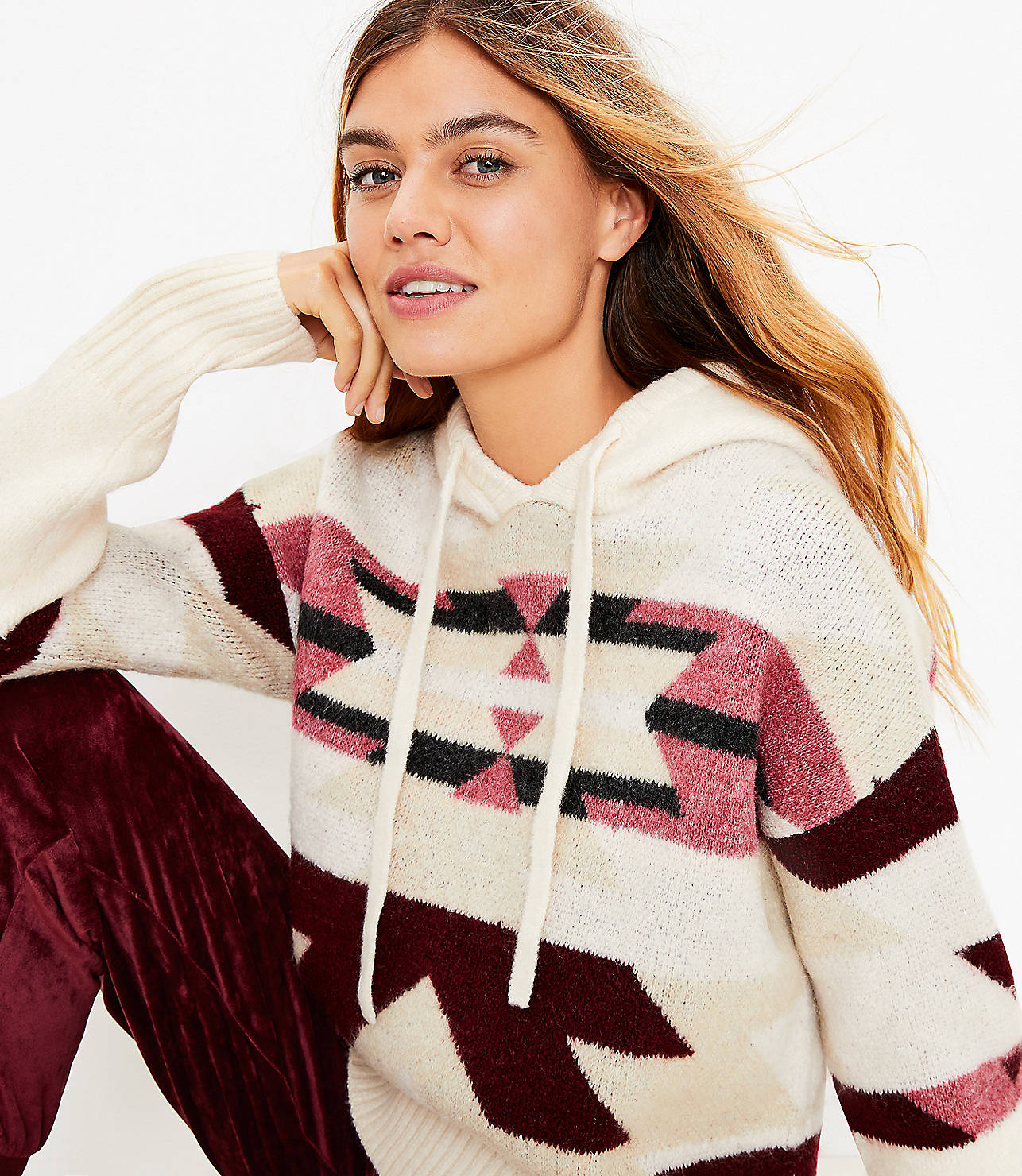 Lou & Grey Slopeside Hoodie Sweater
