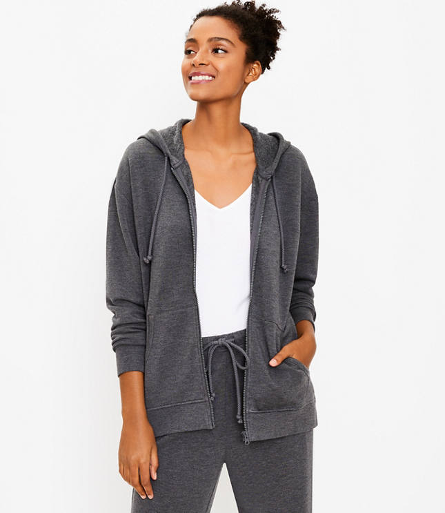 Lou and grey zip up hoodie new arrivals