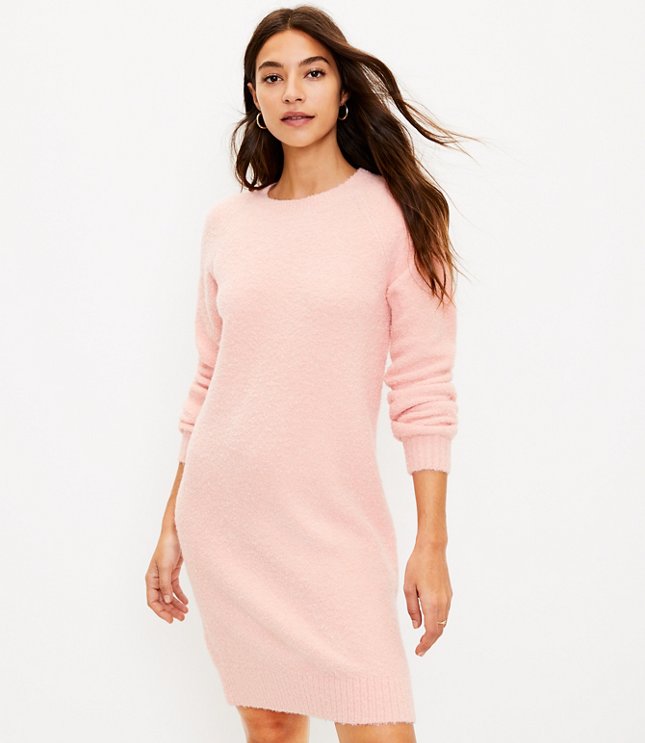Loft Boucle Sweater Dress