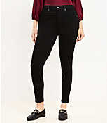 Curvy High Rise Skinny Jeans in Black carousel Product Image 1